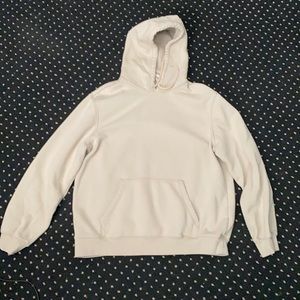 XL Cream colored Divided hoodie